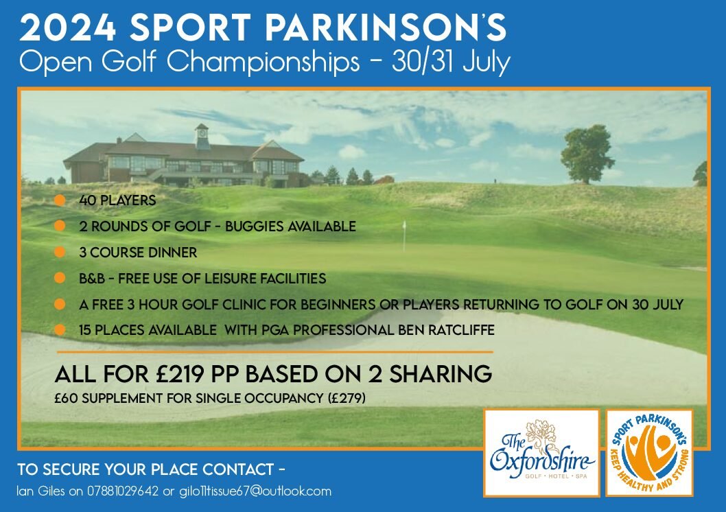 Sports Parkinson’s Open 2024 EPDGS